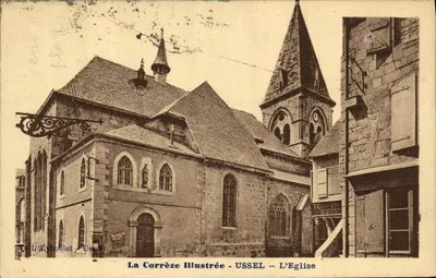 Ussel — A Igreja — La Corrèze Illustrée