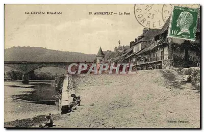 Argentat — Le Port — Edição Lybouliet