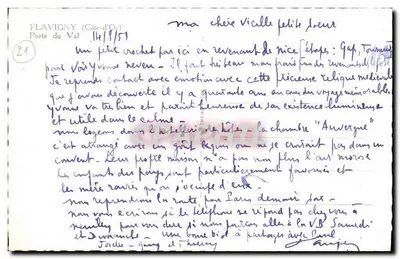 Porte du Val — widok z wzmocnionej bramy z dwiema okrągłymi wieżami — wydawca C. Oim — Rewers