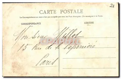 Los Cordeliers — Chatillon-sur-Seine — H. Bogureau, edición Côte-d'Or, n°76 — Reverso