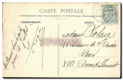 Źródło rzeki Douix — Chatillon-sur-Seine — H. Bogurean, wyd. Chatillon-sur-Seine — Rewers