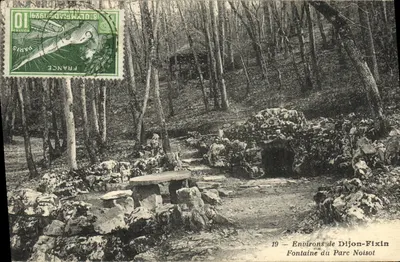 Fonte do Parc Noisot — Arredores de Dijon-Fixin — A. Foch