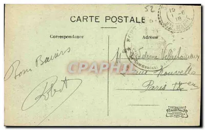 Montigny-le-Roi — O Hôtel-de-Ville — Editora: Launemand — Verso