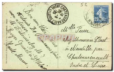 Joinville - A Grève - O Cavé — Ménétrier, editor — Verso