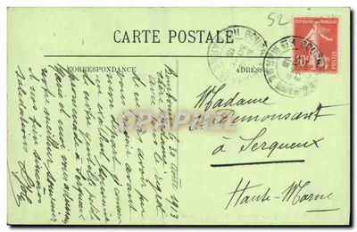 Bourbonne-les-Bains — O Parque do Cassino — LL — Verso