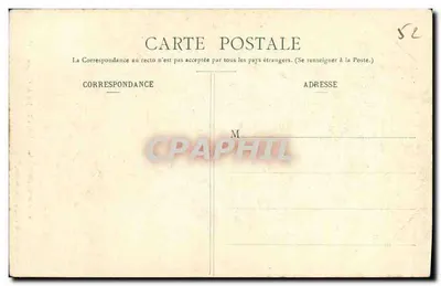 Bourbonne-les-Bains — Torre do Castelo — Munier-Arnould, Imprimeries Réunies, Nancy — Verso