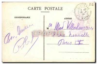 Okręgi Langres — Perrancey i Saint-Ciergues — Zbiornik Mouche, piękna widok z doliny, skały na wschodzie — Mała Szwajcarię — Rewers