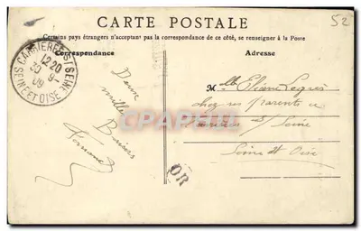 Saint-Dizier — Pomnik Obrony — Wydawnictwo A. Gaulhage — Rewers