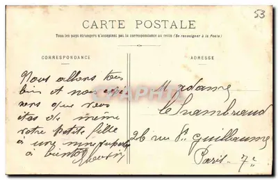 Couples (Mayenne) - Ruïnes van Froulay — Moriny fot. — Achterkant