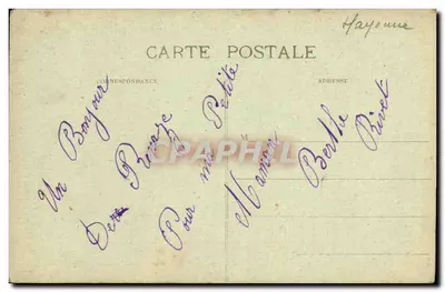 Renazé (Mayenne) — Las Ardoisières — J. Sorel, editor, Rennes — Reverso