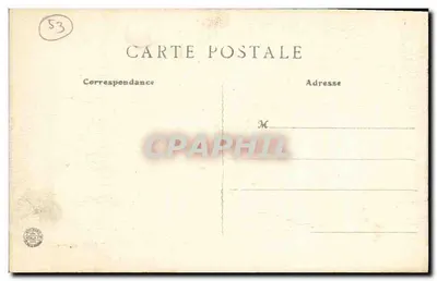 Mayenne (Mayenne) — Wieżowiec zamku i lewa brzeg — J. Sorel, wydawca w Rennes, nr 66 — Rewers