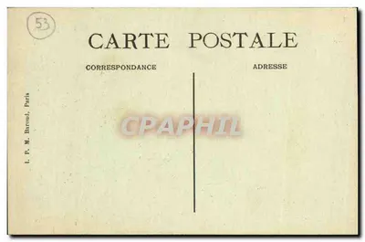 Mayenne — Die Basilika — H. — Verlag H. (Nr. 9) — Rückseite