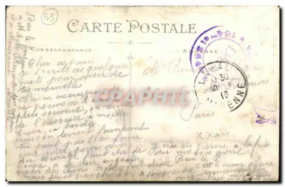 Rue de la Paix — Nantes — wydawca Artaud et Nozais, nr 87 — Rewers
