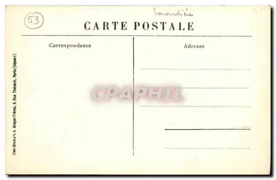 Laval - Stary Zamek i Stary Most — Wyd. A. Jourdain — Rewers