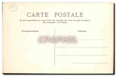 Laval - Chiesa di Nostra Signora dei Cordeliers — editore M. P. T. L. n°27 — Verso