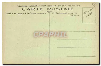 NANCY — Hotel della Prefettura — Foto'type A. Humblot et Cie — Verso