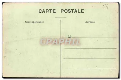 NANCY — Fontaine d'Amphitrite — Imprimeries Réunies, Nancy, n°28 — Verso