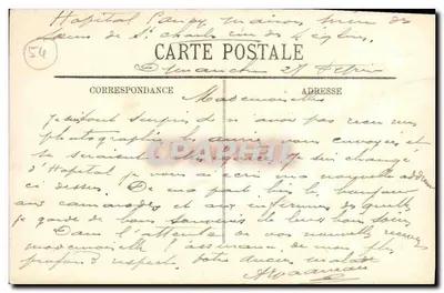 Nancy — Portail du Palais Ducal — LL — Rewers
