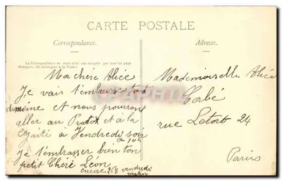 NANCY — Katedra i ulica Konstytucyjna — La Lorraine Illustrée, nr 144 — Rewers