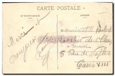 NANCY — Hémicycle de la Carrière i Pałac Rządu — Rougé & Cie, nr 27 — Rewers