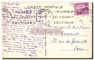 Nancy — Stare miasto. — Wydawca: Fumez (nr 54) — Rewers