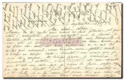 Nancy - Statua Generała Drouota na Cours Léopold — Royer et Cie, n°45 — Rewers