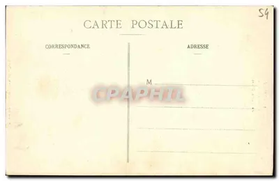 Nancy — Wewnętrzna część dziedzińca Pałacu Ducalnego — Maison des Magasins Réunis, wyd., Nancy — Rewers