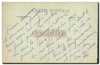 NANCY - Il Monumento Carnot all'ingresso del Cours Léopold — M. D. Fototipia Marcel Delboy, Bordeaux — Verso