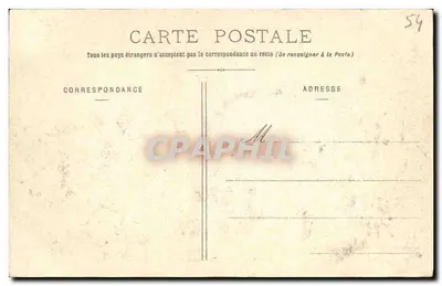 Nancy — ogólne widok z St-Épvre — Mémoires d'Épures, kolekcja n°10 — Rewers