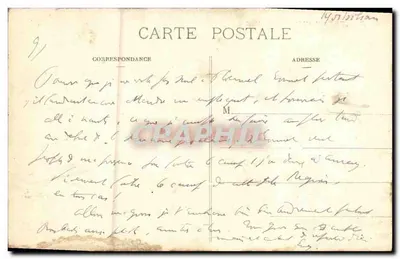 Plœmeur-Kerroch - O Porto — A Bretanha Pitoresca — editor Waron Schrieer, n° 6783 — Verso