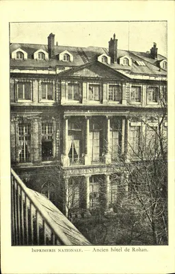 Imprimerie nationale — Antigo hotel de Rohan