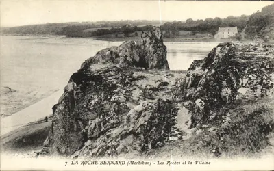 La Roche-Bernard (Morbihan) — As Rochas e a Vilaine — Artaud e Nozais, Nantes