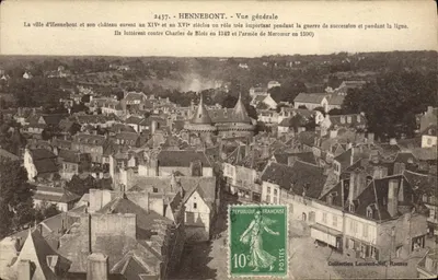 Hennebont — Vista geral — Coleção Laurent-Nel, Rennes
