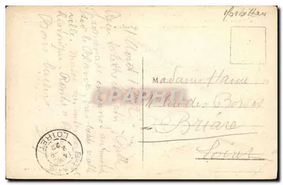 Hennebont — Vista geral — Coleção Laurent-Nel, Rennes — Verso