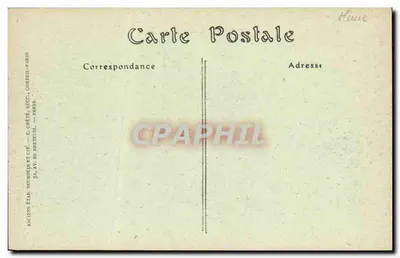 Saint-Mihiel — De Rochers en het Bois Carré — Oude Stab. Neuberg en Cie, 52, Av. de Bretueil, Parijs — Achterkant