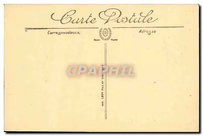 Lorient — Fronton kościoła św. Ludwika — Drukarnia Lety syn i Cie, Paryż — Rewers