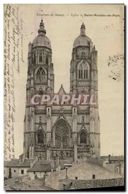 Arredores de Nancy — Igreja de Saint-Nicolas-de-Port — Editor não visível