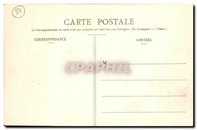 Toul - Saída das Águas — Editor M. Bernard — Verso