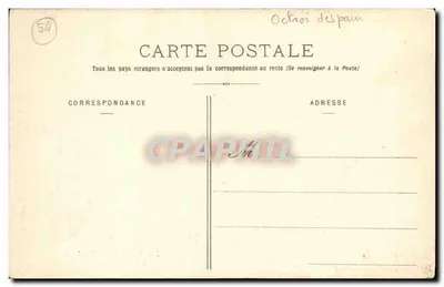 Porta de Metz — TOUL — Edição M. Bernard - Cliché Oury — Verso