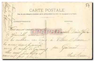 Toul illustrato — Hotel di Città e Cattedrale — Poïrot, editore, Toul — Verso