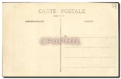Toul Pittoresque — Nieuwe Kasemat van het 156e Infanterieregiment — Gerdolle en Briquet, uitgevers, Toul — Achterkant