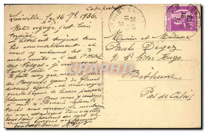 Lunéville — De bosjes en het Kasteel — LL 5 — Achterkant