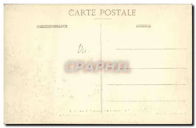 Lunéville — Podprefektura spalona przez obusy — Bastien, wyd., Lunéville — Rewers