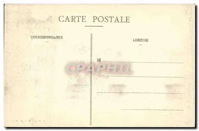 Lunéville - O Faubourg d'Einvilie após o incêndio - Lunéville-Photo - P. R. 43. El. 461 — Verso