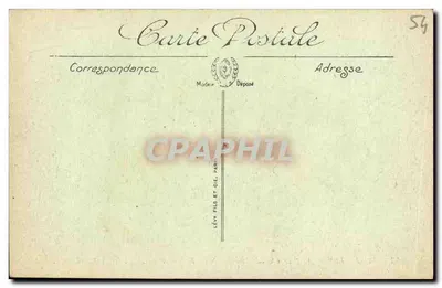 Lunéville — Mały Zamek zbudowany przez Przywódcę Charlesa, młodszego syna księcia Léopolda — LL. — Rewers