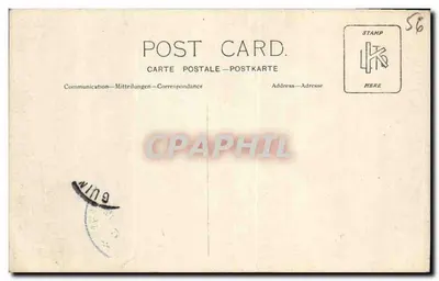 Guingamp — Soldat en uniforme fumant une pipe — Georges Louis Marcel, 161e d'Inf. S.H.R. — Verso