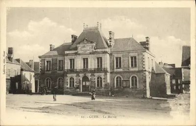 Guer - A Prefeitura — editor Lellière, Guer, n°61