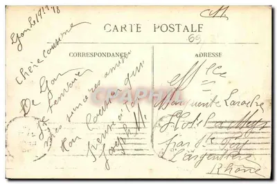 LYON — O Ponte e as Faculdades — Editor Lyon, n° 5847 — Verso
