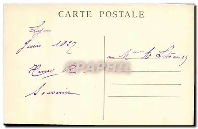 Cássia da Capela Santa Bárbara — Lyon — Editora não visível — Verso