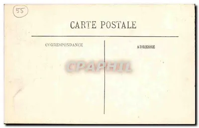 Verdun — Plac Chevel — Hotel Troje Maurek — Rewers